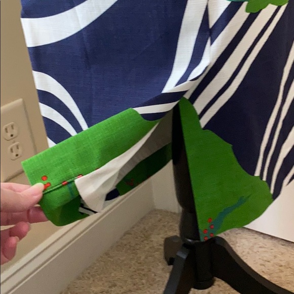 JCrew pencil skirt with bright pattern - Picture 2 of 5